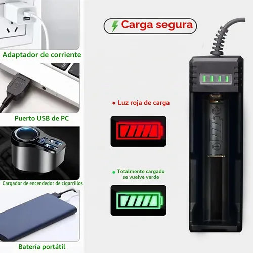 Vista 5 de Linterna táctica de luz roja recargable, kit de luz LED roja de 500 yardas, montaje en riel Picatinny universal con interruptor de presión