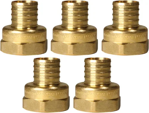 Vista 38 de XFITTING 1 pulgada Pex x 1 pulgada Adaptador Femenino NPT, 23-4-3=2X, 2 Piezas