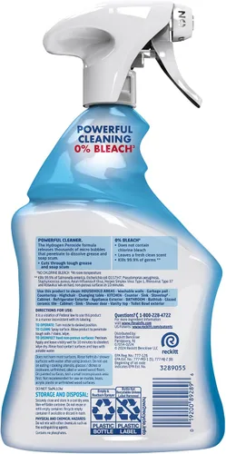 Vista 2 de Lysol Limpiador en aerosol limpiador multiusos de peróxido de hidrógeno, cítricos, 32 onzas líquidas