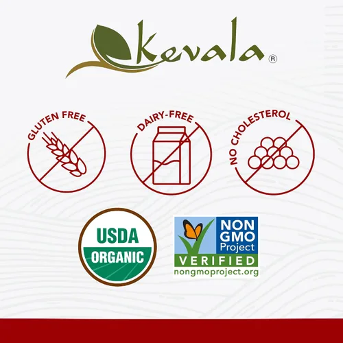 Vista 6 de Kevala Aceite de coco orgánico, 128 onzas líquidas