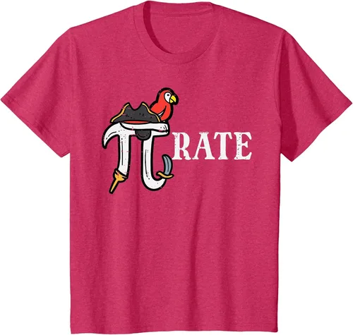 Vista 39 de Pirate Pi Funny Math Pie Halloween Disfraz Maestro Hombres Mujeres Camiseta Asphalt Grey