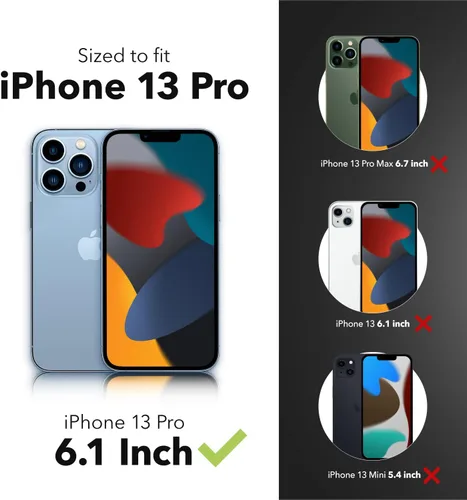 Vista 2 de max Protection by ZAGG Protección - Paquete MagSafe funda y protector de pantalla de vidrio templado HD - Hecho para Apple iPhone 13 Pro