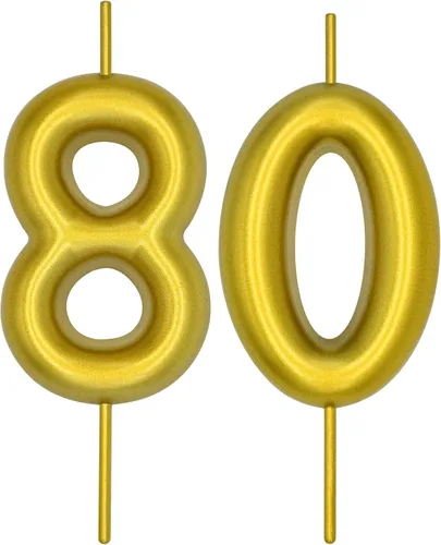 Vista 339 de DERVENTA Vela con números de 2.36 pulgadas, decoración perfecta para cumpleaños, brunch, postre, pastel, 1 pieza (número 0 rosa)