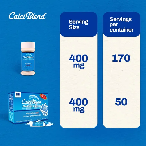 Vista 8 de Gránulos reductores de ácido de botella agitadora de 2.4oz