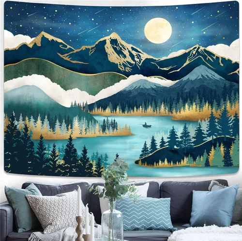Vista 33 de Accnicc - Tapices Boho de Sol y Luna10127AXS