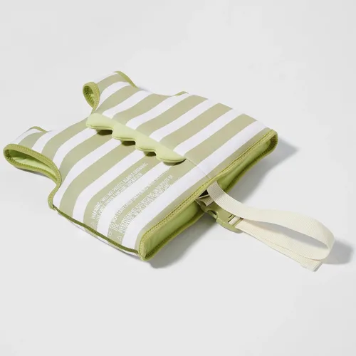 Vista 9 de SUNNYLiFE Chaleco de natación - Fabricado con neopreno más una cremallera frontal segura y desarrolla confianza en el agua. Chaleco de natación