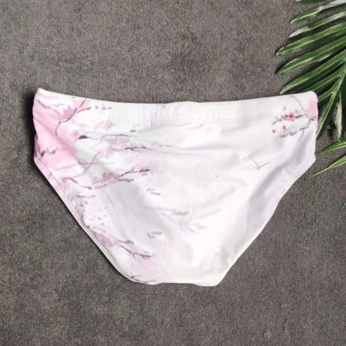 Vista 6 de UXH Traje de baño para hombre Briefs acolchado traje de baño masculino sexy natación bikini tabla playa surf natación troncos