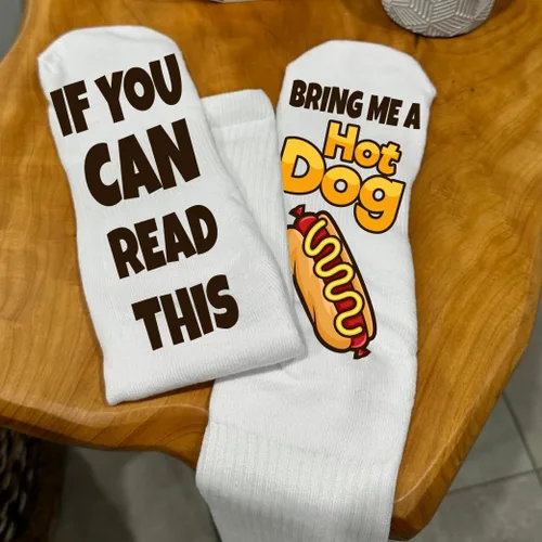 Vista 16 de Bring me a Sandwich Socks for Men and Women Funny Gifts