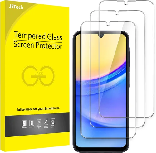Vista 10 de JETech Protector de pantalla para Samsung Galaxy A13/A12, paquete de 3