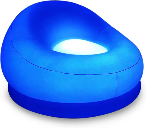 Vista 11 de Sillas inflables iluminadas con LED Air Candy (Silla de juegos iluminada con LED Galaxy)