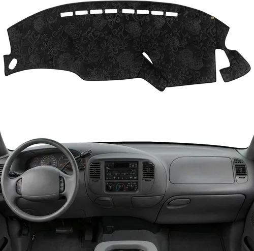 Vista 26 de Cubierta de Salpicadero Alfombrilla de Tablero Compatible con Ford F-150 2014-2009 (Sin Modelos HUD), Alfombrilla Antirreflejos para Salpicadero