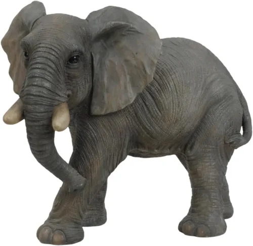 Vista 4 de Hi-Line Gift Ltd - Estatua de elefante caminante