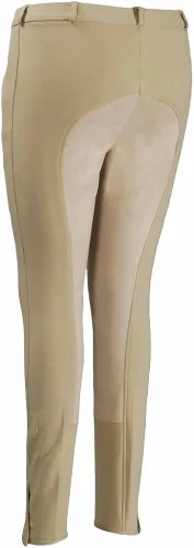 Vista 2 de TuffRider Pantalón de asiento completo de algodón regular para hombre