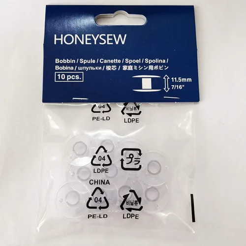 Vista 3 de HONEYSEW Bobinas SA156 para Brother XM2701 CS6000i CS7000i GX37 XR3774 CS5055PRW XR9550PRW HC1850 CS8800PRW PE800 SE600 NQ1600E Máquina de coser 10