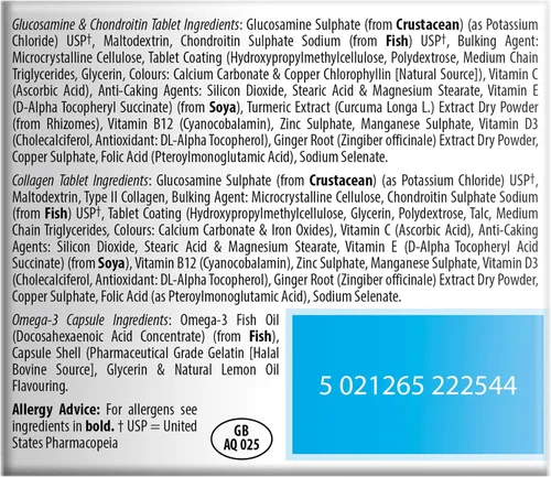 Vista 5 de Vitabiotics Jointace Max Tabletas - 84 Tabletas