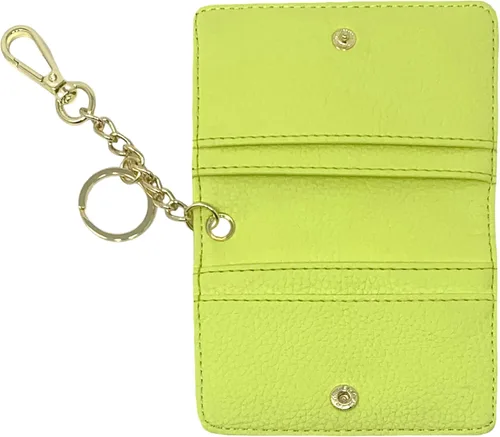 Vista 2 de Steve Madden Bfold Clip On Card Case Cartera con llavero (Lemon Bite)
