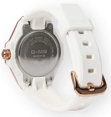 Vista 3 de Casio MSGS500G-7A2 Baby-G Reloj de mujer blanco 1669in resina