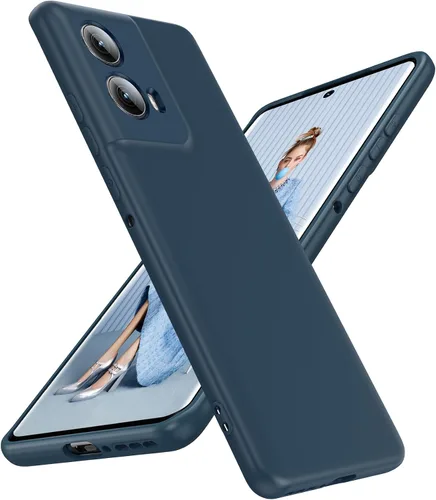 Vista 159 de LeYi Funda para Motorola Moto G Play 4G 2024: Funda para Moto G Play 4G 2024 con funda delgada y antiarañazos, silicona líquida a prueba de golpes