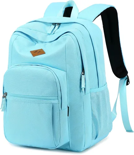 Vista 41 de Abshoo Classical Basic Mochila de viaje para escuela resistente al agua. Mochila escolar de espalda., Negro), BPDU1B1