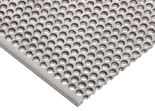 Vista 66 de 304, hoja perforada de acero inoxidable, sólida, acabo sin pulir (molinillo), sistema imperial, escalonada, 1
