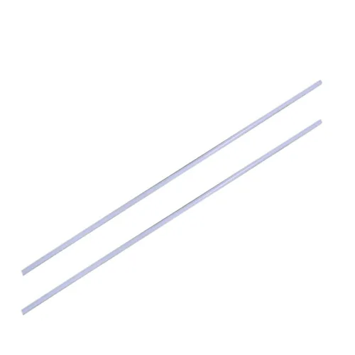 Vista 2 de Bettomshin 2 varillas de polioximetileno POM 0.394 in/0.39 "diámetro externo 3.3 ft/3.28 pies de longitud redondo duro palo ingeniería plástico