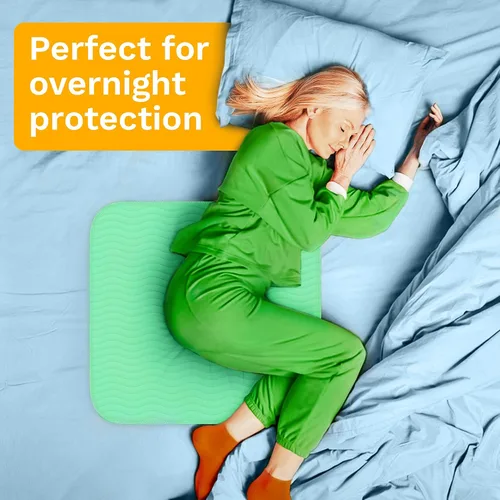 Vista 3 de GREEN LIFESTYLE Almohadillas lavables – Almohadillas reutilizables de gran absorción para incontinencia para niños, adultos, ancianos y mascotas