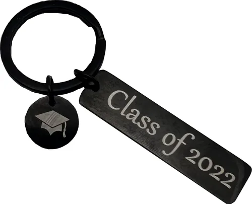 Vista 4 de Commemorative Class of 2022 Keychain - Personalized for the Graduate
