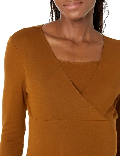 Vista 3 de Tienda Essentials Camiseta de maternidad con cuello en V para mujer