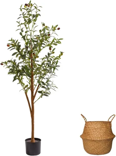 Vista 11 de Feng Shui Quartz Crystal Money Tree Bonsai Style Decoration for Luck and Wealth (Green)