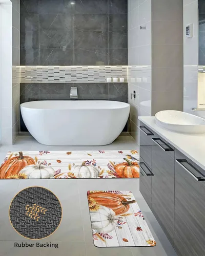 Vista 5 de Alfombra de baño antideslizante para bañera, alfombra de baño de secado rápido y absorbente, de tierra de diatomeas, para fregadero de cocina