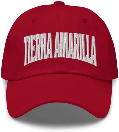 Vista 12 de Tierra Amarilla Gorra de béisbol Tierra Amarilla Sombrero de papá Nuevo México NM Sombrero Bordado Recuerdo