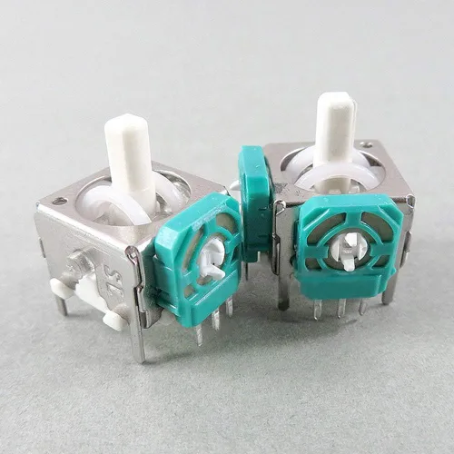 Vista 7 de Acxico 12 piezas de repuesto analógico joystick stick stick para Nintendo Gamecube NGC Controller