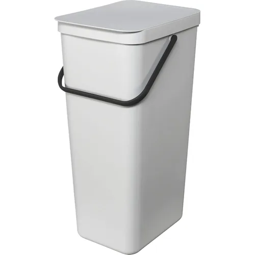 Vista 20 de Brabantia Sort & Go Cubo de Reciclaje 3.2 Galones (Verde Jade) Cubo de Basura de Plástico Eficiente en Espacio con Asa, Tapa Removible y Que