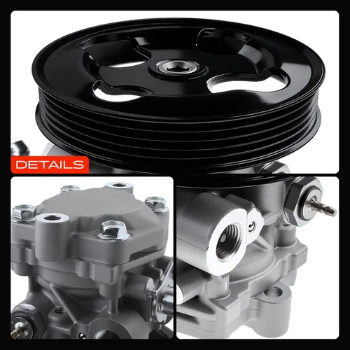 Vista 9 de A-Premium Bomba de dirección asistida, con polea, compatible con Chevrolet Tracker 1999-2004, Suzuki Vitara 1999-2004, 2.0L 2.5L, repuesto #
