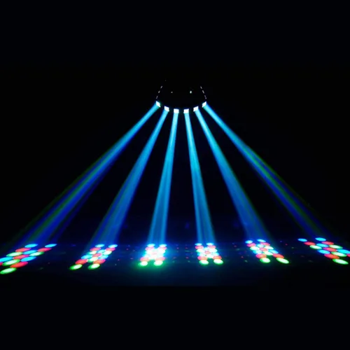 Vista 8 de Chauvet DJ Derby X DMX-512 LED RGB multicolor efecto de luz estroboscópica DJ (2 unidades)