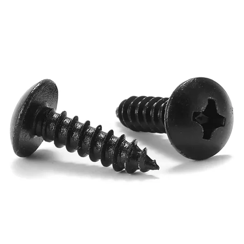 Vista 8 de Tornillo de madera de cabeza de cerradura de 1 x 4, 100 piezas, tornillo Phillips de acero inoxidable 18-8 (304) de autorroscado rápido con óxido