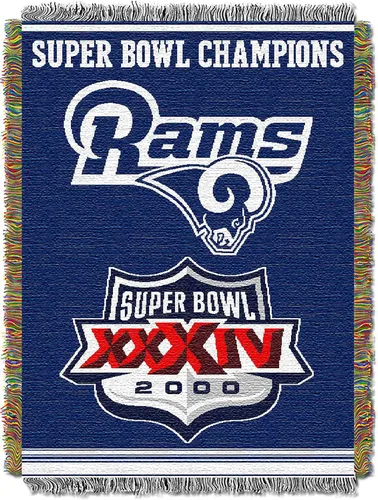 Vista 17 de Northwest NFL Woven Tapestry Wall Hanging, 48 x 60 Inches, Officially Licensed, Decorative Fringes
