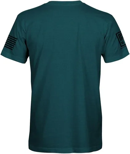 Vista 2 de Camiseta patriótica para hombre USA American Skull