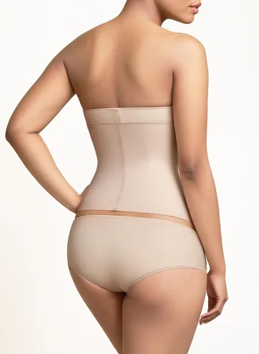 Vista 3 de Squeem Faja moldeadora de cintura perfectamente curva, faja moldeadora reafirmante para mujer, entrenador de cintura y moldeador de cintura