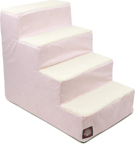 Vista 39 de Majestic Pet - Escaleras portátiles para mascotas suave escalón de espuma de sherpa escalones para perros y gatos rampa para cachorros