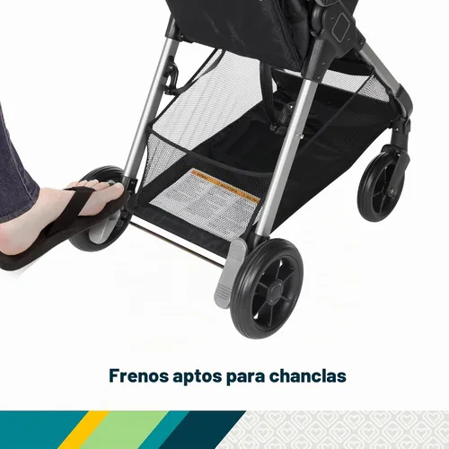 Vista 4 de Safety 1st Sistema de viaje Smooth Ride QCM, Rápido, Elevación con 1 mano para plegar, High Street