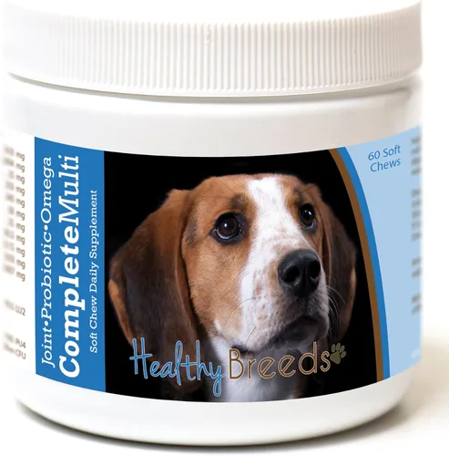 Vista 349 de Healthy Breeds Affenpinscher todo en uno multivitamínico suave masticable 60