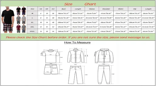 Vista 6 de Conjunto de ropa de dormir para hombre de moda 2022, ropa de dormir casual, ajuste relajado, ropa de descanso, pantalones cortos de pijama de 2