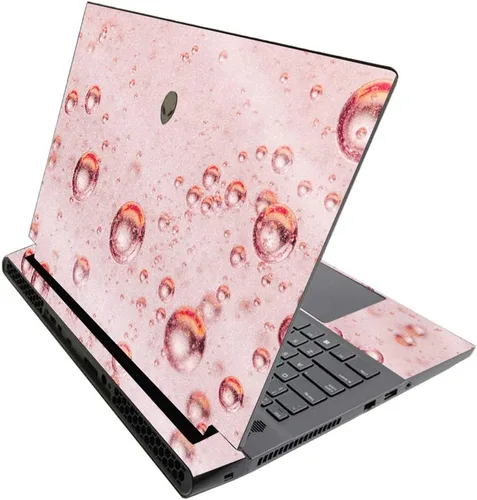 Vista 530 de MightySkins - Skin brillante con purpurina para Alienware M17 R3 (2020) y M17 R4 (2021) - Diversión de los años 90 Acabado duradero con purpurina