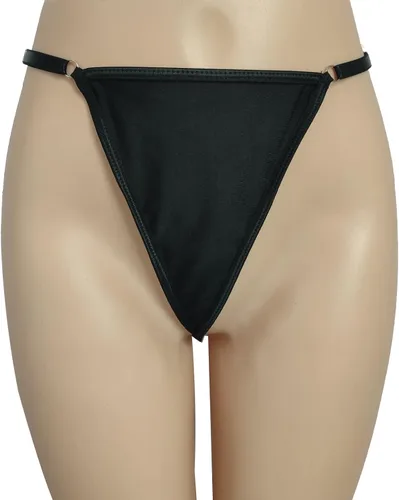 Vista 3 de Cadena de cuerpo sexy de verano para mujer, con dije de corazón, bragas elásticas en G, bragas para el vientre, cadena de bikini con cintura