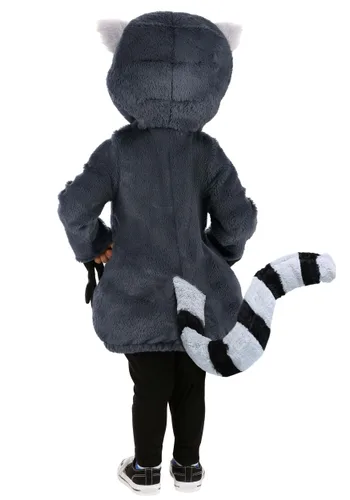 Vista 2 de Disfraz de Lémur Burbuja para Niños Pequeños Multicolor