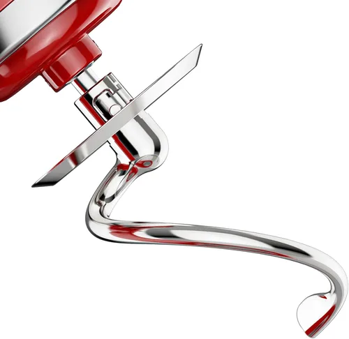 Vista 8 de Gancho de masa en espiral de acero inoxidable para batidora de pie KitchenAid, gancho para pan, se adapta a batidoras de pie con tazón elevable