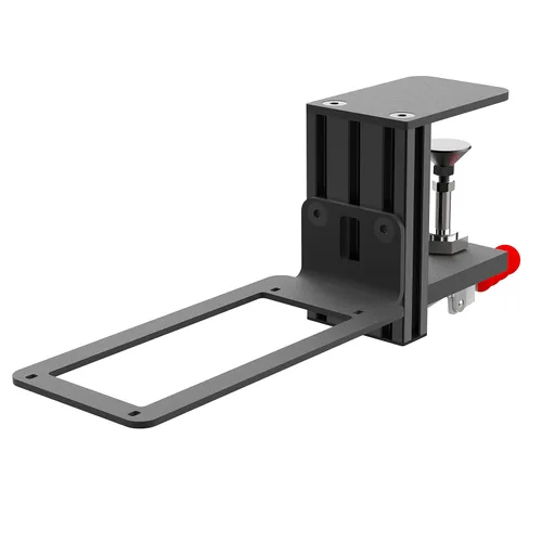 Vista 3 de Hikig Steel Clamp-on Joystick Mount Designed ONLY for Logitech G Extreme 3D PRO Joystick for Windows, Adjustable Durable Steel Desk Mount Holder for