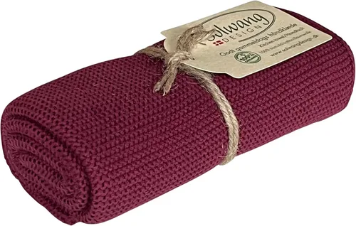 Vista 21 de Solwang 100% algodón orgánico certificado fabricado en la India Toalla de cocina/mano de diseño danés (verde ártico orgánico)