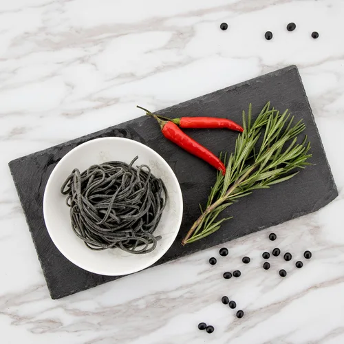 Vista 7 de The Only Bean – Puf orgánico negro pasta de espagueti, sin gluten Noodles (8oz)